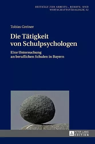 Die Taetigkeit von Schulpsychologen cover