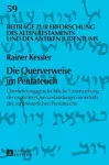 Die Querverweise im Pentateuch cover