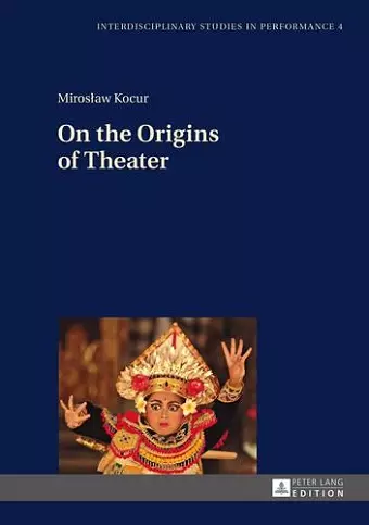 On the Origins of Theater cover