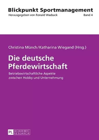 Die deutsche Pferdewirtschaft cover