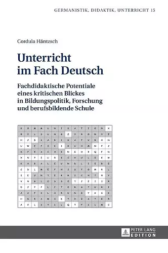 Unterricht im Fach Deutsch cover