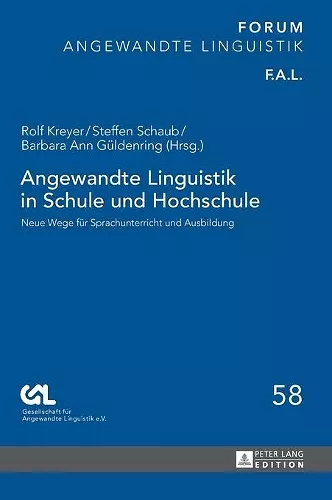 Angewandte Linguistik in Schule und Hochschule cover