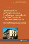 Die erste Schrift zur Vergleichenden Erziehungswissenschaft/The First Treatise in Comparative Education cover