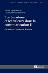 Les émotions et les valeurs dans la communication II cover