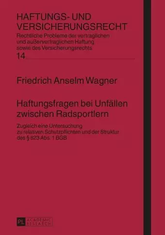 Haftungsfragen Bei Unfaellen Zwischen Radsportlern cover