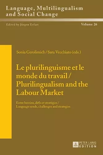 Le plurilinguisme et le monde du travail / Plurilingualism and the Labour Market cover