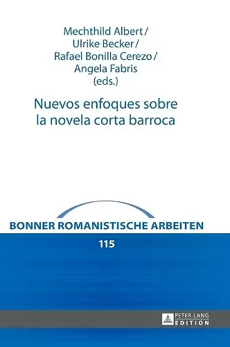 Nuevos enfoques sobre la novela corta barroca cover