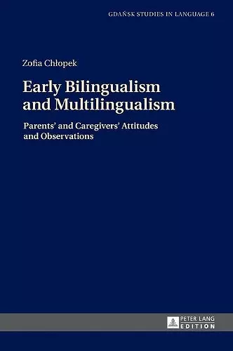 Early Bilingualism and Multilingualism cover