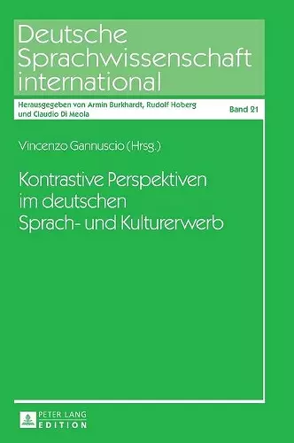 Kontrastive Perspektiven Im Deutschen Sprach- Und Kulturerwerb cover