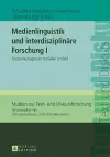 Medienlinguistik und interdisziplinaere Forschung I cover