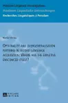 Optionality and overgeneralisation patterns in second language acquisition: Where has the expletive ensconced «it»self? cover