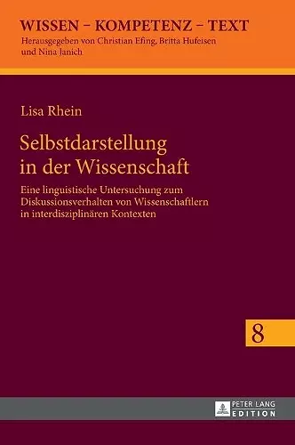 Selbstdarstellung in der Wissenschaft cover