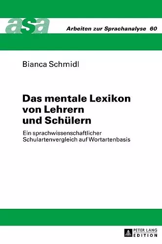 Das mentale Lexikon von Lehrern und Schuelern cover