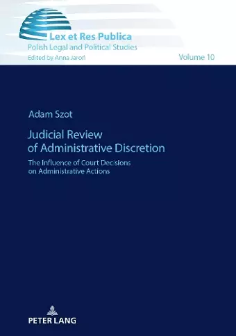 Judicial Review of Administrative Discretion cover