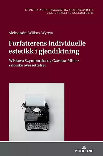 Forfatterens individuelle estetikk i gjendiktning cover