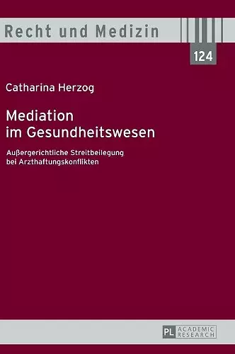 Mediation im Gesundheitswesen cover