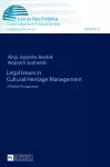 Legal Issues in Cultural Heritage Management cover