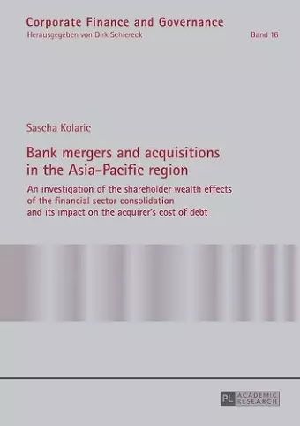 Bank mergers and acquisitions in the Asia-Pacific region cover