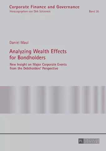 Analyzing Wealth Effects for Bondholders cover