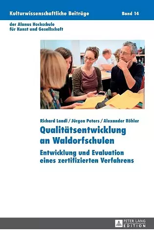 Qualitaetsentwicklung an Waldorfschulen cover