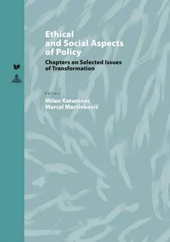 Ethical and Social Aspects of Policy cover