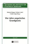 Vier Jahre Ungarisches Grundgesetz cover