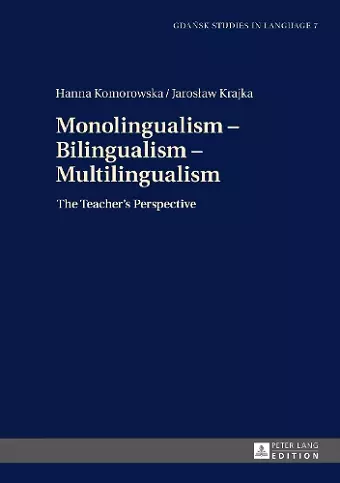 Monolingualism – Bilingualism – Multilingualism cover