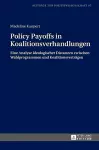 Policy Payoffs in Koalitionsverhandlungen cover