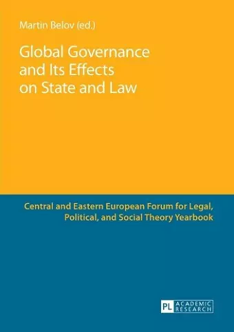 Global Governance and Its Effects on State and Law cover