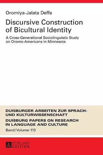 Discursive Construction of Bicultural Identity cover