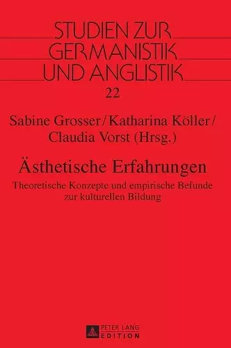 Aesthetische Erfahrungen cover