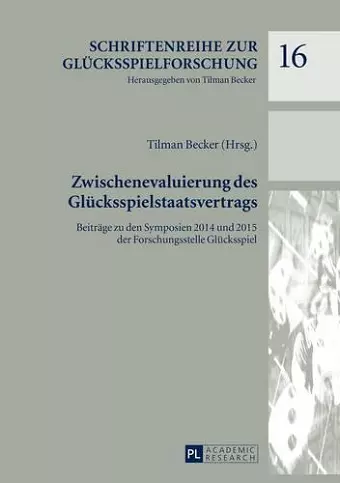 Zwischenevaluierung Des Gluecksspielstaatsvertrags cover