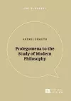 Prolegomena to the Study of Modern Philosophy cover