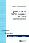 Justicia social y leyes canónicas en Indias cover