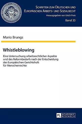 Whistleblowing cover