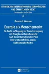 Energie als Menschenrecht cover