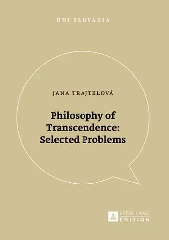 Philosophy of Transcendence: Selected Problems cover