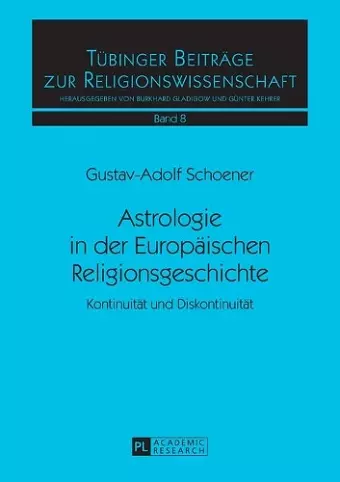 Astrologie in der Europaeischen Religionsgeschichte cover