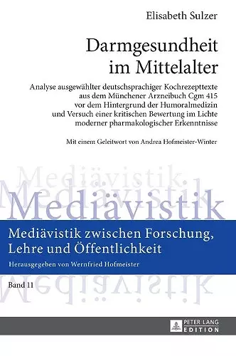 Darmgesundheit im Mittelalter cover