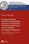 Das Abstandsgebot in Richtlinie 2012/18/EU (Seveso-III-Richtlinie) und seine Auswirkungen auf die Erteilung von Baugenehmigungen cover