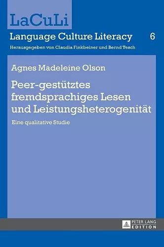 Peer-gestuetztes fremdsprachiges Lesen und Leistungsheterogenitaet cover