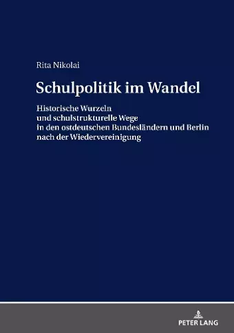 Schulpolitik im Wandel cover