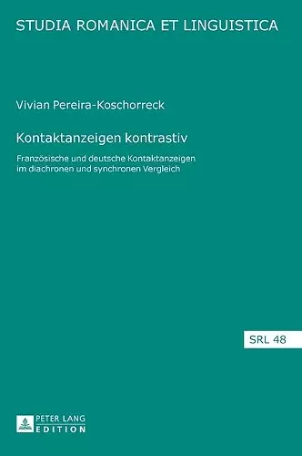 Kontaktanzeigen kontrastiv cover