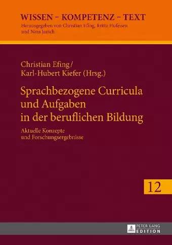 Sprachbezogene Curricula und Aufgaben in der beruflichen Bildung cover