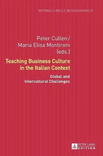 Teaching Business Culture in the Italian Context cover