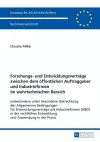 Forschungs- und Entwicklungsvertraege zwischen dem oeffentlichen Auftraggeber und Industriefirmen im wehrtechnischen Bereich cover