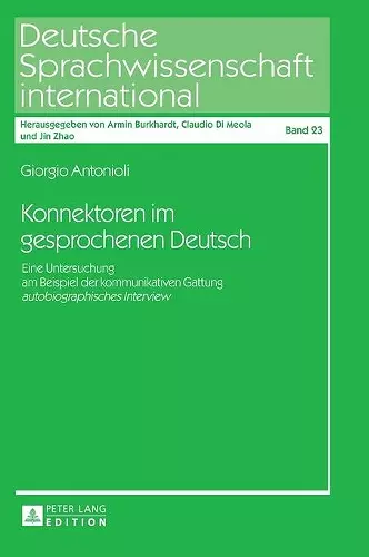 Konnektoren im gesprochenen Deutsch cover