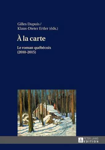 À La Carte cover