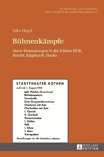 Buehnenkaempfe cover