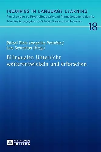 Bilingualen Unterricht Weiterentwickeln Und Erforschen cover